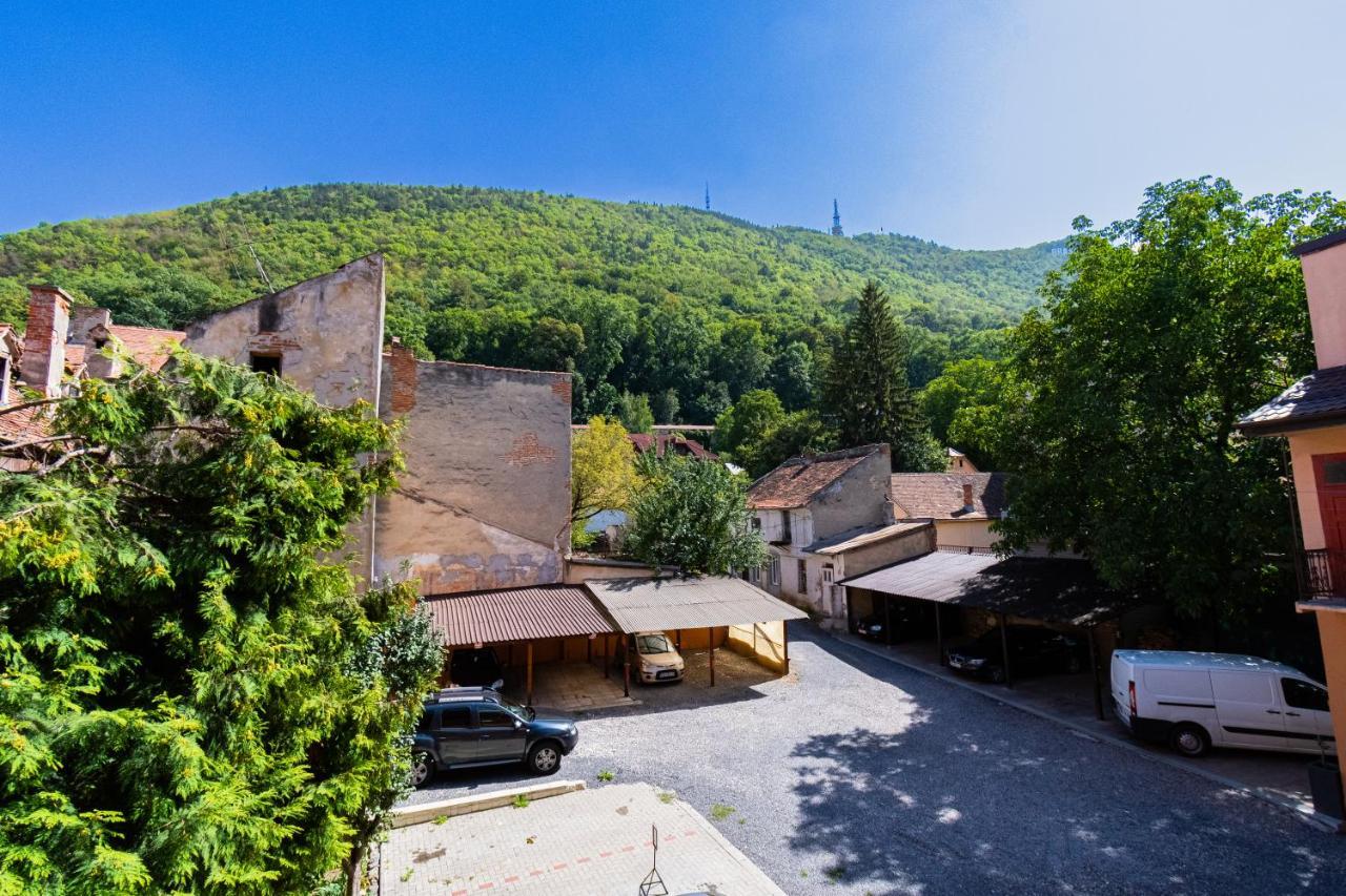Black Gate - Quiet Studio In The Heart Of Old Town With Free Private Secured Parking Brassó Kültér fotó